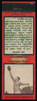 1935 Diamond Matchbook Covers #NNO Joe Carter Front