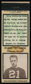 1935 Diamond Matchbook Covers #NNO Cy Casper Front