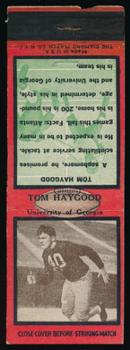 1935 Diamond Matchbook Covers #NNO Tom Heywood Front