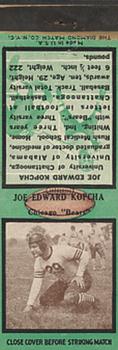 1935 Diamond Matchbook Covers #NNO Joe Kopcha Front