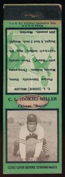 1935 Diamond Matchbook Covers #NNO Ookie Miller Front