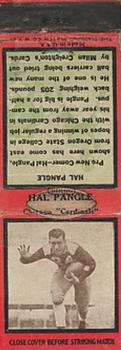 1935 Diamond Matchbook Covers #NNO Hal Pangle Front