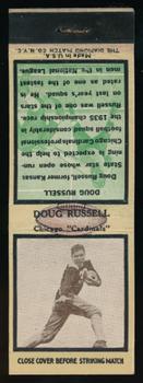 1935 Diamond Matchbook Covers #NNO Doug Russell Front
