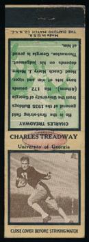 1935 Diamond Matchbook Covers #NNO Charles Treadway Front