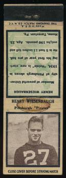 1935 Diamond Matchbook Covers #NNO Henry Wiesenbaugh Front