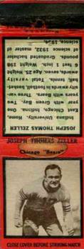 1935 Diamond Matchbook Covers #NNO Joe Zeller Front
