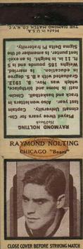 1936 Diamond Matchbook Covers #NNO Ray Nolting Front