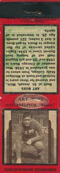 1936 Diamond Matchbook Covers #NNO Art Buss Front