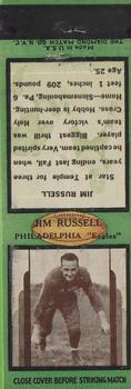 1936 Diamond Matchbook Covers #NNO Jim Russell Front