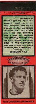 1937 Diamond Matchbook Covers #NNO John Doehring Front