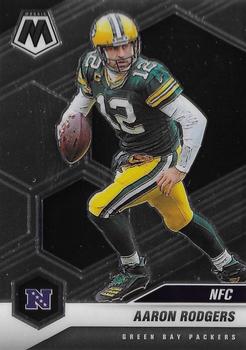 2021 Panini Mosaic #206 Aaron Rodgers Front