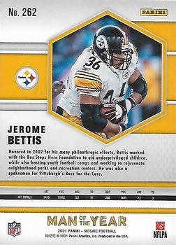 2021 Panini Mosaic #262 Jerome Bettis Back