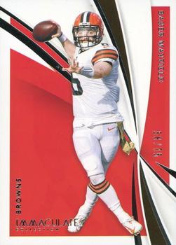 2021 Panini Immaculate #15 Baker Mayfield Front