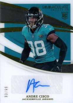2021 Panini Immaculate #163 Andre Cisco Front