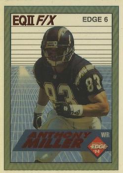 1994 Collector's Edge - EQII F/X Red Letters #6 Anthony Miller Front