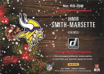 2021 Donruss - Rookie Holiday Sweater #RS-ISM Ihmir Smith-Marsette Back