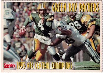 1996 Sentry Green Bay Packers SGA #NNO Sunday, October 15, 1995 Front