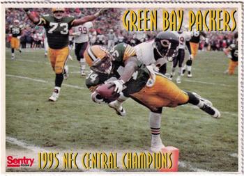 1996 Sentry Green Bay Packers SGA #NNO Sunday, November 12, 1995 Front