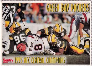 1996 Sentry Green Bay Packers SGA #NNO Sunday, December 3, 1995 Front