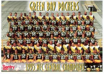 1996 Sentry Green Bay Packers SGA #NNO Team Photo Front