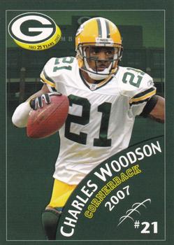 2007 Green Bay Packers Police - Copp's Food Center and Roundy's Supermarkets Inc. #19 Charles Woodson Front
