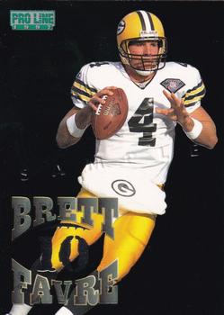 1997 Pro Line - Brett Favre 10 Samples #BF4 Brett Favre Front