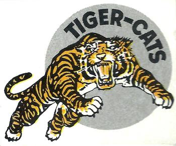 1963 Post Cereal CFL - Team Logos #NNO Hamilton Tiger-Cats Front