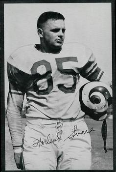 1953 Los Angeles Rams #NNO Harland Svare Front