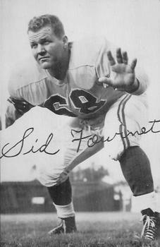 1955 Los Angeles Rams #NNO Sid Fournet Front