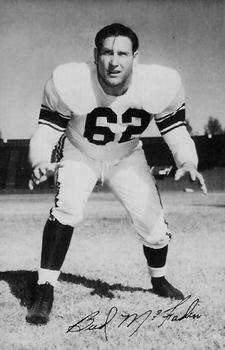 1955 Los Angeles Rams #NNO Bud McFadin Front