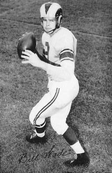 1955 Los Angeles Rams #NNO Bill Wade Front