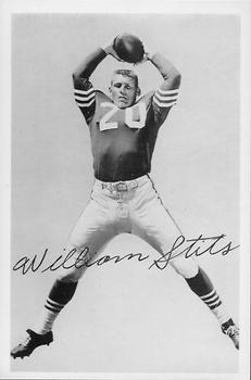 1958 San Francisco 49ers #NNO Bill Stits Front