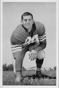 1958 San Francisco 49ers #NNO Billy Wilson Front