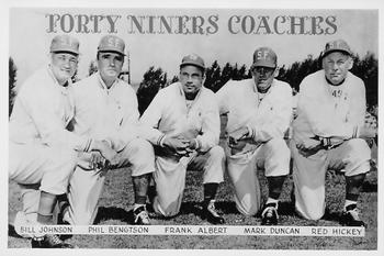 1958 San Francisco 49ers #NNO Coaches Front