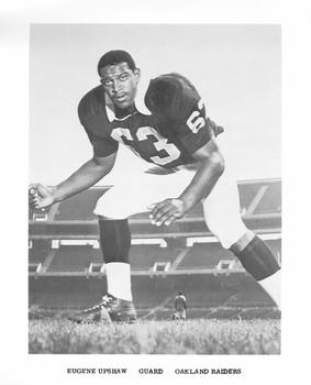 1969 Oakland Raiders #NNO Eugene Upshaw Front