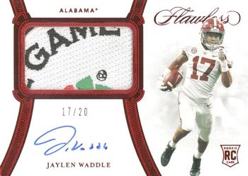 2021 Panini Flawless Collegiate - Ruby #8 Jaylen Waddle Front