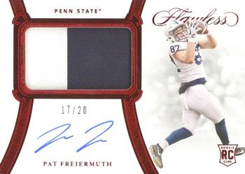 2021 Panini Flawless Collegiate - Ruby #16 Pat Freiermuth Front