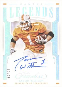 2021 Panini Flawless Collegiate - Campus Legends Signatures #CLS-JW Jason Witten Front