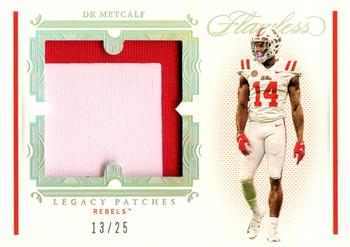 2021 Panini Flawless Collegiate - Legacy Patches #LP-18 DK Metcalf Front