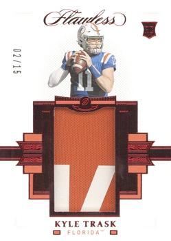 2021 Panini Flawless Collegiate - Rookie Patches Ruby #RP-22 Kyle Trask Front