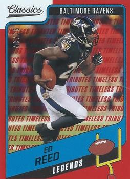 2021 Panini Classics - Timeless Tributes Red #119 Ed Reed Front