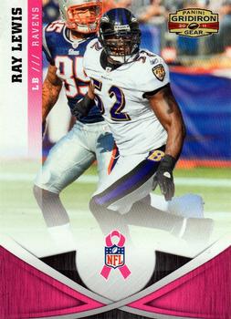 2011 Panini/Topps A Crucial Catch #10 Ray Lewis Front