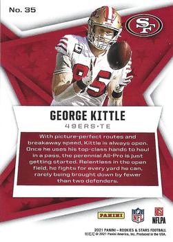 2021 Panini Rookies & Stars #35 George Kittle Back