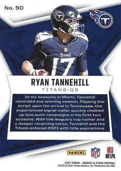 2021 Panini Rookies & Stars #50 Ryan Tannehill Back
