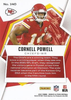 2021 Panini Rookies & Stars #140 Cornell Powell Back