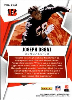 2021 Panini Rookies & Stars #152 Joseph Ossai Back