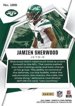 2021 Panini Rookies & Stars #186 Jamien Sherwood Back