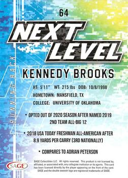2022 SAGE #64 Kennedy Brooks Back