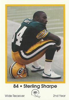 1989 Green Bay Packers Police - Chilton Police Department #10 Sterling Sharpe Front