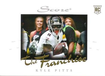 2021 Panini Instant Score The Franchise #F2 Kyle Pitts Front